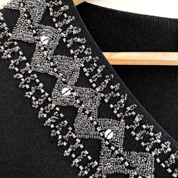 Liz Jordan Womens Top Size M Black - Picture 6 of 7